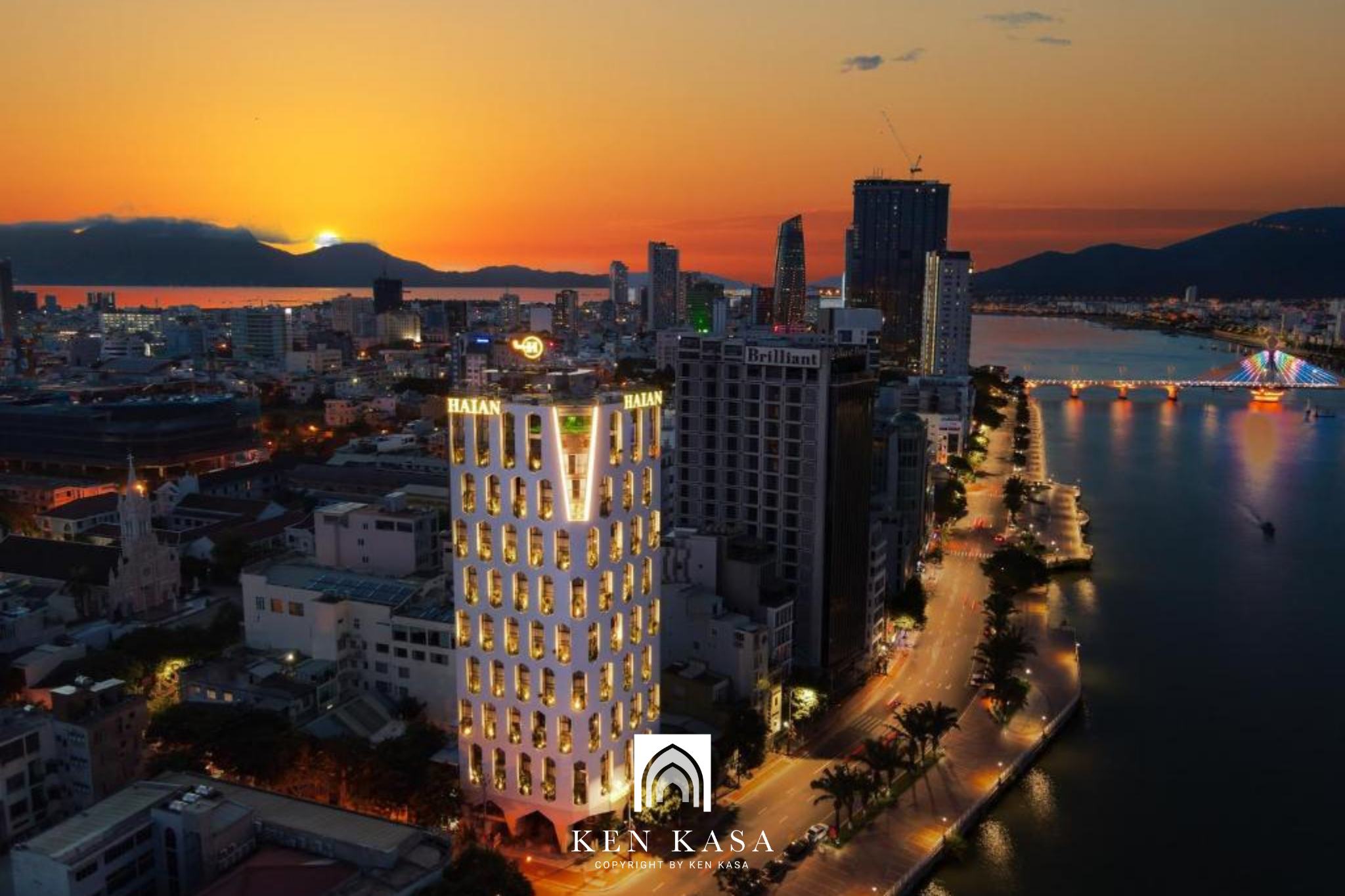 Review Haian Riverfront Hotel Da Nang - Lối thiết kế hiện đại, tinh tế trong kiến trúc
